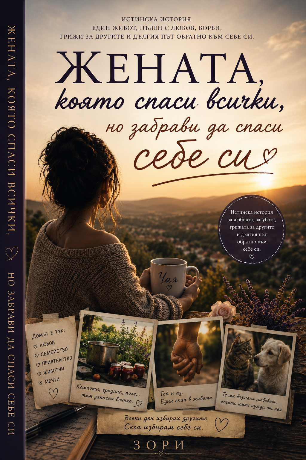 Книгата Жената, която спаси всички, но забрави да спаси себе си